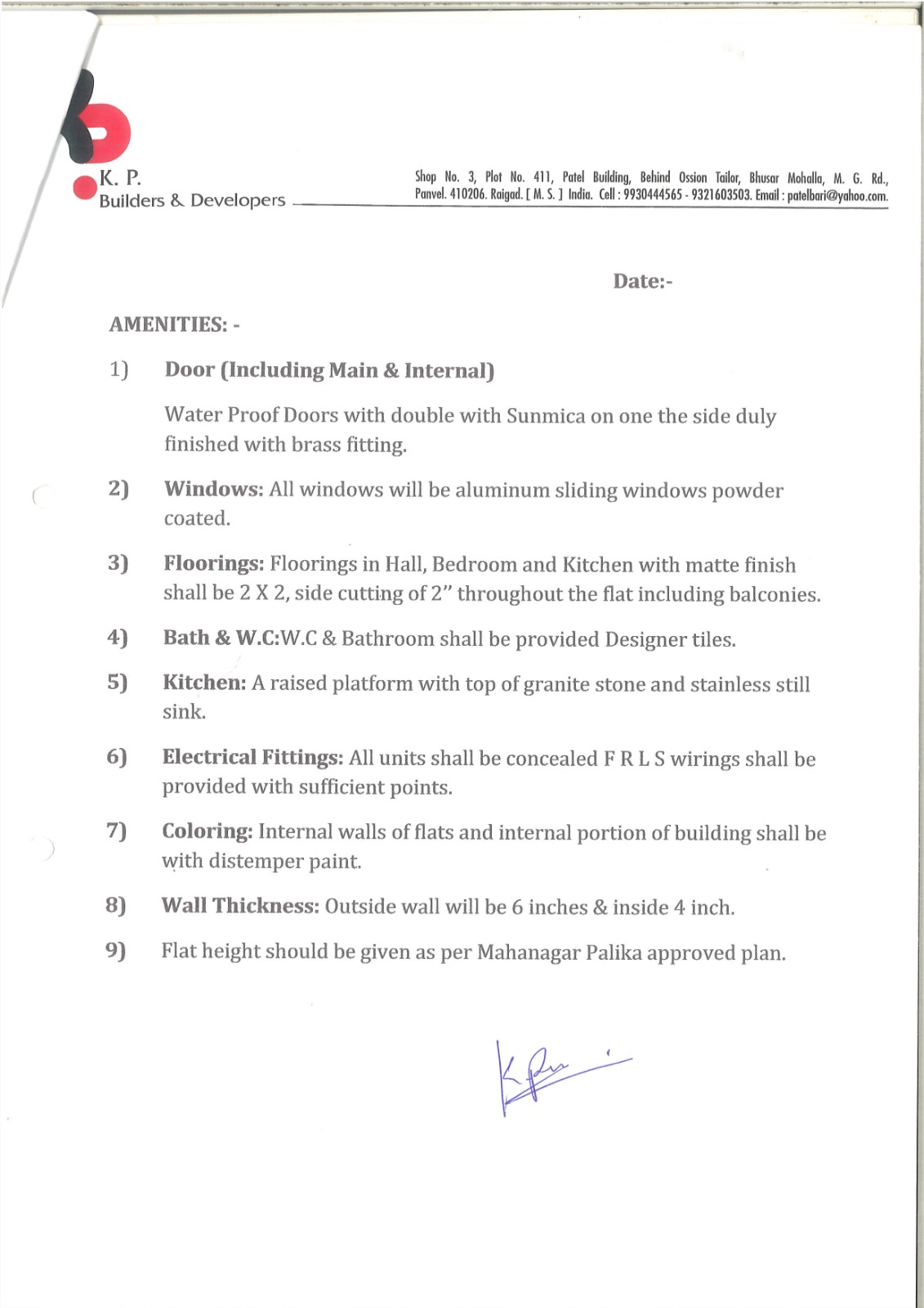 General Conditions Page 4
